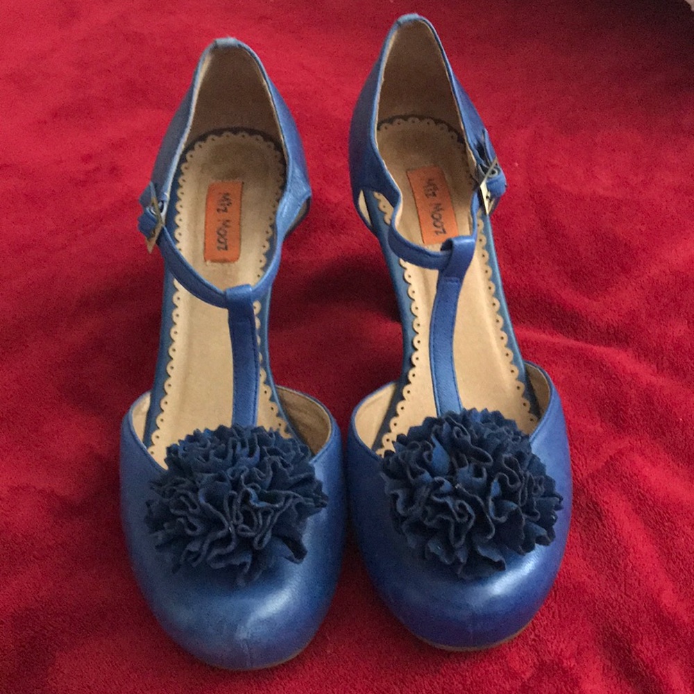 Adorable Miz Mooz T-Strap Heels